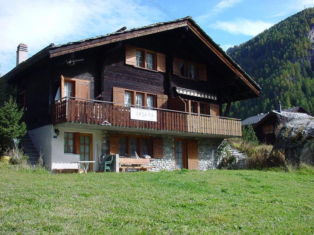 Appartment Chalet Casa Pia Zermatt Exteriör bild